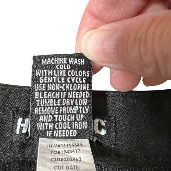 Hot Topic Womens Pleated Cheer Skirt Black White Size Small Goth Halloween - Picture 5 of 6